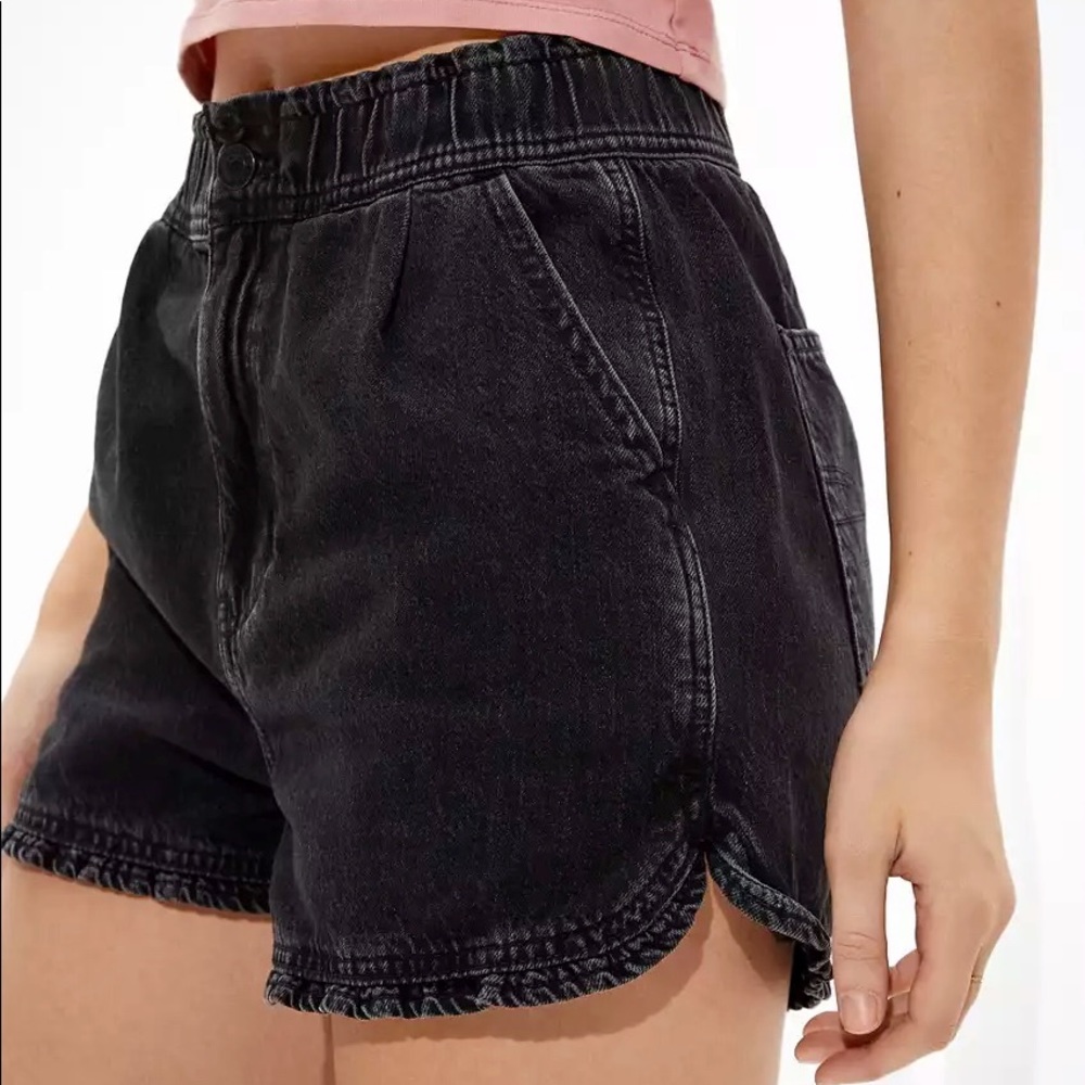 AE Denim Mom Shorts